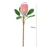 Decoración estilo nórdico simple moderno flor de simulación flor emperador flor verde flor tropical de simulación flor de emperador grande venta al por mayor de fábrica