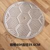 Precio especial rejilla para vaporizar rejilla de acero inoxidable engrosada wok sartén de hierro cajón para vaporizar cesta para vaporizar vaporización 24-68cm especificaciones completas