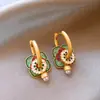 Nuevos Pendientes Estilo Chino Retro Estilo Nacional para Mujer 2024 Nuevos Pendientes de Lujo Ligero Elegantes Elegantes Estilo Antiguo