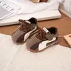 Sapatos de Caminhada para Bebê Outono Sapatos de Bebê Solado Macio Antiderrapante 1-3 Anos Meninos Crianças Pequenas Casuais Sapatos de Treino Alemães Meninas Tênis