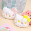 Kit de Acessórios DIY para Pantufas com Laço Grande de Gato, Materiais Decorativos, Pingente de Corrente de Contas, Pingente para Bolsa, Chaveiro