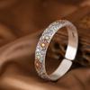Pulsera de plata con pie de rey ciervo dorado, estilo vintage artesanal, con cuadros en relieve, pulsera de plata 999, joyería de plata maciza y ancha, regalo