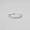 Anillo de encaje con diseño de nicho, estilo fresco y dulce, en plata esterlina S925 de Nalan R02254