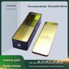 Embalagem de caixa quadrada de tira de biscoito de cinco mesas, além de caixa de flandres retangular de biscoito, caixa de ferro de biscoito de metal esculpido