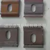 Tapón de calibre aislado de nailon para No. 7 y No. 11 vías, compatible con almohadillas para rieles de acero P60