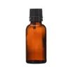 Botella de Vidrio Marrón para Aceite Esencial al por Mayor, Botella a Prueba de Luz para Esencia, Botella Vacía Portátil para Muestras de Cosméticos de Viaje