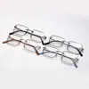 Gafas Graduadas Fotocromáticas Sin Montura Cortadas al Borde con Bordes Rosa Brillante de Moda, Exquisito Marco Metálico Transfronterizo Anti-Luz Azul, Gafas Graduadas de Gama Alta