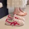 Zapatos de Entrenamiento de Ballet Plateados Estilo Coreano para Mujer 2026 Nuevo Verano Super Populares Ligeros Casuales Planos Cómodos Versátiles Zapatos Forrest Gump