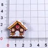 Accesorios de goma blanda de Navidad de dibujos animados, manualidades DIY, pegamento de crema para fundas de teléfono, imanes para refrigerador, pasadores para el pelo, joyería y adornos para zuecos