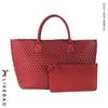 Bolso Tejido a Mano para Mujer, Bolso de Gran Capacidad Madre-Hija, Bolso de Mano, Bolso Casual, Estilo Europeo y Americano, Bandolera de un Solo Hombro, Versátil