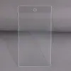 Bolsas transparentes de PVC para etiquetas, fundas de película suave y gruesa para tarjetas de marca, etiquetas de cuello hechas a medida, bolsas de plástico, al por mayor en stock