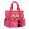 Bolsa de praia multifuncional em tela para viagens, ideal para guardar sapatos, roupas de banho e outros itens. Perfeita para levar no ombro ou como bolsa de ombro. Ideal para natação.