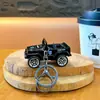 Chaveiro de Carro de Polícia Militar Transfronteiriço Divertido Alívio de Estresse Brinquedo Estudantil Pingente Acessório de Bolsa Pequeno Presente Venda por Atacado