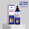 Spray de Cuidados com a Pele para Pets Universal Limpeza e Conforto da Pele do Corpo do Pet Spray de Cuidado para Uso Externo Sem Enxágue