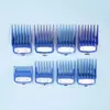 Peine Cortapelos Herramienta de Color Limitado Peine de Posicionamiento para Hombres Set de Peine para Cabello Plástico Calibrador Push Eléctrico para Cabeza de Aceite Suministros de Peluquería