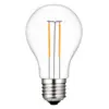 Bombilla LED de Filamento de Plástico A19 Anticaída Casquillo E27 3V24V220V Bombilla de Filamento de Tungsteno Imitación Retro Edison