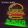 Barraca de Carro Famosa na Internet em Feira Noturna Placa Brilhante Anúncio de Chá de Limão Anúncio com Luz de Neon Barraca de Feira Luz de Neon