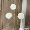 Flores de Casamento Brancas Simulação Flores de Casamento Arranjo de Cena Flores Artificiais Paisagismo Flores de Fileira no Chão Decoração Suave Arte Floral Arranjo de Flores Rosas