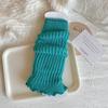 Calcetín de Primavera y Otoño para Niños Calcetines Rojos de Angora para Mujer Manga Manga Larga Tubo Largo Encaje Tejido Otoño e Invierno Manga para Pierna de Tubo Medio para Niña