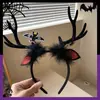 Diademas de Halloween transfronterizas para eventos divertidos, sesiones de fotos, accesorios de cosplay de disfraces, sombreros brillantes, gafas, diademas y pinzas para el cabello