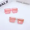 Gafas de sol para niños estilo coreano gafas de sol para bebés protección solar gafas de moda transfronterizas para tomar fotos estilo cóncavo gafas de sol geniales para niños y niñas