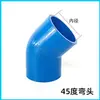 Tubo de Água para Aquário PVC Conexões Azuis Acessórios de Junção Cotovelo Tê Tubo Reto Tampa Curva para Metabo