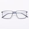 6031 Retro Titanio Ultra-Ligero Montura Cuadrada para Mujer Cómoda Plástico Acero Montura para Gafas de Miopía Estudiante Moda para Hombre Se Puede Equipar con Graduación