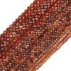 Gato de la suerte 2-4 mm cuentas pequeñas facetadas cuentas de turmalina cristal ágata tallado cuentas sueltas pequeñas accesorios para joyería DIY