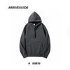 Sudadera con capucha sin felpa Ag600G para primavera y otoño, sudadera casual holgada para adolescentes, unisex, ligera y gruesa