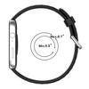 Para Huawei watchFit3 Pulseira de silicone Huawei Fit3 Mesma fivela prateada Huawei Watch Fit3 Silicone de cor sólida