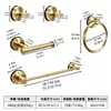 Porta Toallas de Acero Inoxidable de Primera Calidad con Ventosa, Barra Telescópica sin Taladro, Anillo para Toallas de Baño, Soporte para Papel de Cocina, Gancho con Ventosa