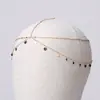 Cadena para el Cabello de Cadena Metálica Estilo Étnico Retro, Diseño Moderno y Versátil, Tocado de Borla Multicapa, Accesorio para Fiesta de Escenario