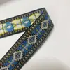 Cinta Jacquard de Poliéster de 3 cm Estilo Étnico Patrón Geométrico Accesorios para Ropa Cinta Jacquard Colorida