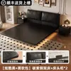 Nuevo Modelo 2026 Cama Flotante con Tapicería de Cuero Genuino, Cama Doble Moderna Minimalista con Estructura de Hierro, Cama de Boda, Cama Grande de Alta Gama