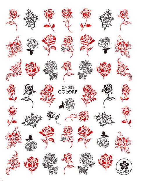 CJ039黑色+镭射红