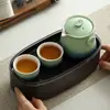 Juego de Té Cultural y Creativo Estilo Chino de la Ciudad Prohibida, Souvenir de Viaje, Regalo Conmemorativo Práctico de Alta Gama, Personalizado para Clientes de Comercio Exterior