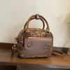 Bolsas de Diseño de Nicho Transfronterizas para Mujer 2025 Nuevo Otoño e Invierno Versátil Retro Bolso de Hombro Único Bolso Cruzado Bolso Pequeño Cuadrado de Mano