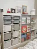 Gabinete de Juguetes de Madera Maciza para Jardín de Infancia, Gabinete de Material Didáctico Montessori, Gabinete para Mochilas Infantiles, Estantería de Almacenamiento de Pino Roble, Gabinete de Esquina