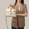 Bolsa 2026 Nuevo Modelo Bolso Cruzado de Piel Genuina con Acabado de Alta Gama, Bolso de Mano Ligero de Lujo para Viajes, Bolso de Hombro Único para Mujer