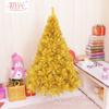 Paquete de Árbol de Navidad Dorado 60cm 1.2 m 1.5 m 1.8 m 2.1 m 2.4 Luces Árbol Decorativo Ventana Grande