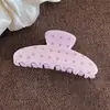 Presilha de Cabelo Meia-Lua com Estampa de Estrelas Doce para Meninas, Novo Estilo 2026 Prendedor de Cabelo Bico de Pato Acessório de Cabelo