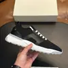 Tênis masculinos de retalhos de tricô transfronteiriços de couro genuíno STN com punho de meia elástico leve casual sapatos masculinos atacado de comércio exterior