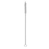Escova de tubo de sucção de aço inoxidável Garrafa escova de bico Escova de tubo de vidro doméstico 304 escova de limpeza de aço inoxidável escova de tubo de sucção de bambu