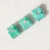 Hebilla de Seguridad Imitación Turquesa de Magnesita de Alta Calidad con Espaciadores de Cuentas Accesorio de Pulsera de Jade Accesorio para Joyería DIY