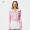 Ropa de protección solar de alta potencia para exteriores, corta, con protección UV UPF50, fresca y de secado rápido, para mujer, verano D25018