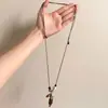 Cadena para Clavícula con Borla Apilable para Mujer, Collar Multicapa 2026 Nuevo, Gargantilla, Cadena para el Cuello, Estilo de Nicho de Lujo Ligero de Alta Gama