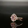 Anel Clássico com Cravação Completa de Diamantes S925 Super Brilhante Diamante de Alto Carbono Corte Flor de Gelo Luxo Leve Uso Diário Anel de Alta Qualidade para Mulheres