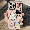 Gato West Highland para Funda de Teléfono Apple 15/16plus iPhone13/ 14 Resistente a Caídas Caricatura Jelly Shell X