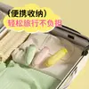 [Original] Cepillo de Dientes de Viaje de Zanahoria con Cerdas Suaves, Lindo Cepillo de Limpieza Plegable para Higiene Bucal, Paquete Portátil