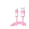 Cabo de Dados Tipo-C, Carregamento Rápido Ice-Clear, Produto Popular de E-commerce, Adequado para Carregamento de Celular Apple 16, Huawei, Xiaomi, Samsung